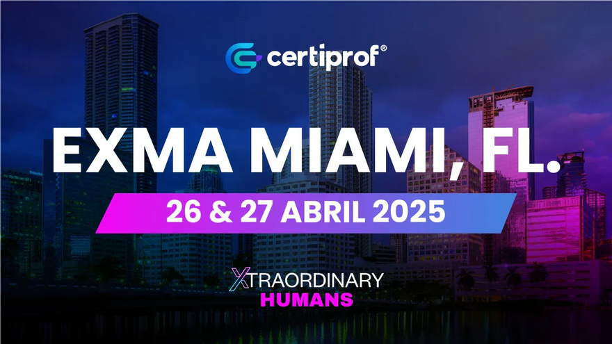 Experience EXMA Miami 2025 with Certiprof The Future Is Designed Today