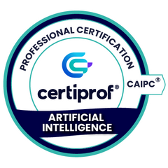 Artificial Intelligence Professional Certification badge
