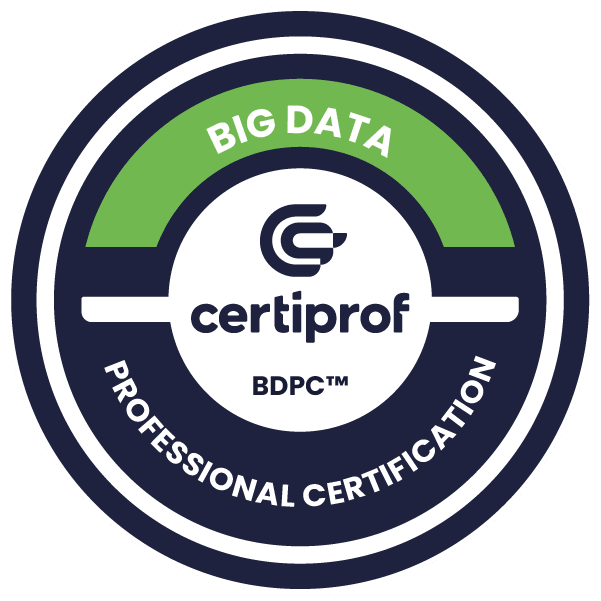 Big Data Professional Certificate (BDPC) - Certiprof 