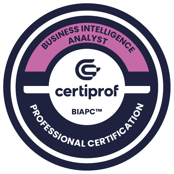 Certificación Profesional de Analista de Inteligencia de Negocios - BIAPC