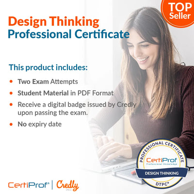 Content description for design thinking professional certification 