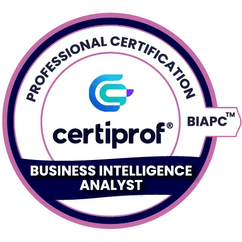 Business Intelligence Analyst Professional Certification - (BIAPC™) - Certiprof 