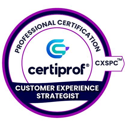 Insignia de Customer Experience Strategist Professional Certification (CXSPC™)