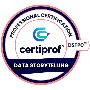 Data Storytelling Professional Certification - (DSTPC™) - Certiprof 