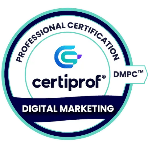 Insignia de marketing digital de Certiprof 480 x 480 - Certiprof