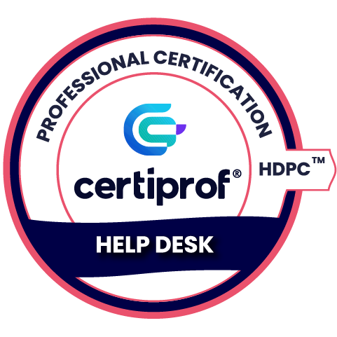 Certificación profesional de la mesa de ayuda (HDPC)