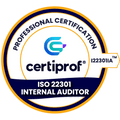 CertiProf Certified ISO/IEC 22301 Internal Auditor (I22301A) - Certiprof 