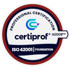ISO 42001 Foundation Professional Certification badge