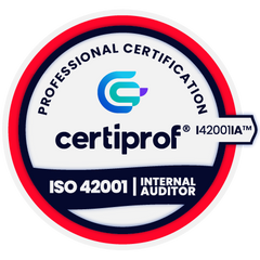 ISO 42001 Internal Auditor Professional Certification badge