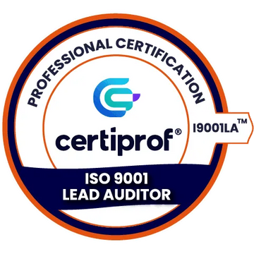 CertiProf Certification ISO 9001 Lead Auditor (I9001LA™) - Certiprof 