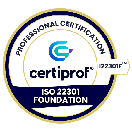 ISO 22301 Foundation Certification – I22301F™ | Certiprof