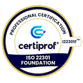 Certified ISO 22301 Foundation Certification – I22301F™ | CertiProf
