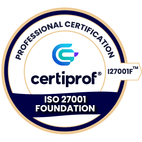 Fundación CertiProf certificada ISO/IEC 27001:2022 (I27001F)