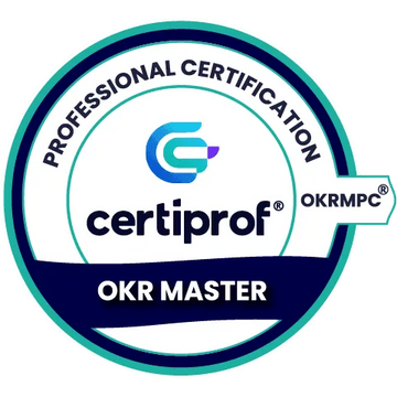 OKR Master Professional Certification - (OKRMPC®) - Certiprof 