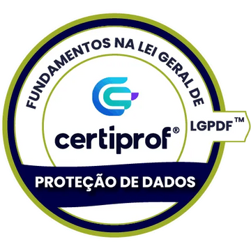 Fundamentos da Lei Geral de Proteção de Dados (LGPDF™) - Certiprof 