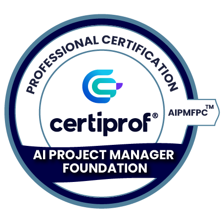 Insignia oficial AI Project Manager Foundation