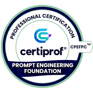 Prompt Engineering Foundation Professional Certification - CPEFPC™ - Certiprof 