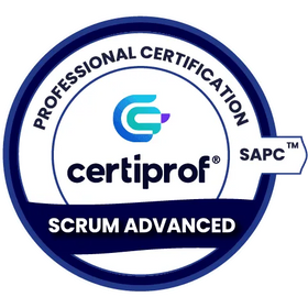 Scrum Advanced Professional Certification (SAPC™) - Certiprof 