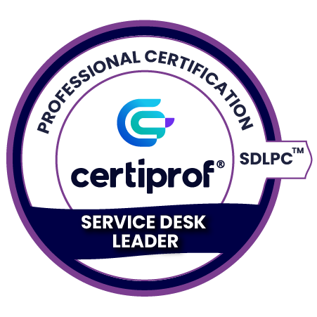 Service Desk Leader Professional Certification – SDLPC™ | Certiprof