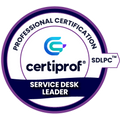 Service Desk Leader Professional Certification (SDLPC)