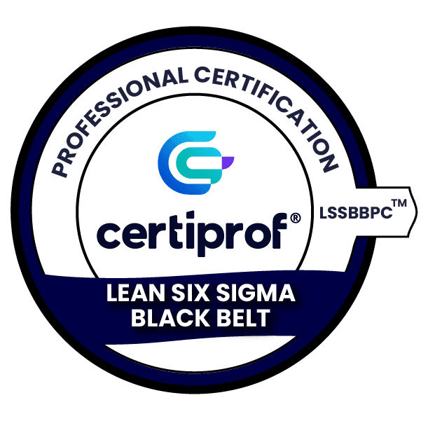 Certificación Profesional Cinturón Negro Lean Six Sigma (LSSBBPC™) - Certiprof