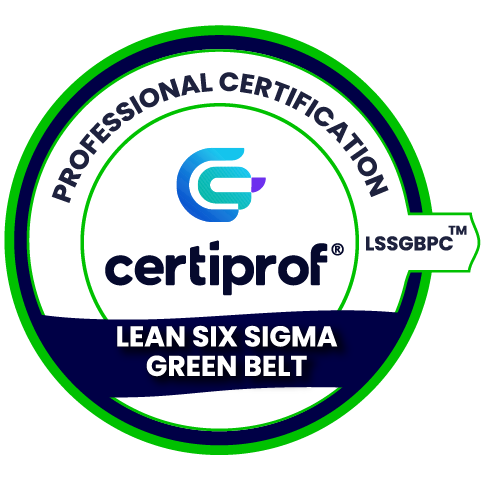 Certificación profesional Lean Six Sigma Green Belt (LSSGBPC)