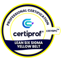 Lean Six Sigma Yellow Belt Professional Certification (LSSYBPC) - Certiprof 