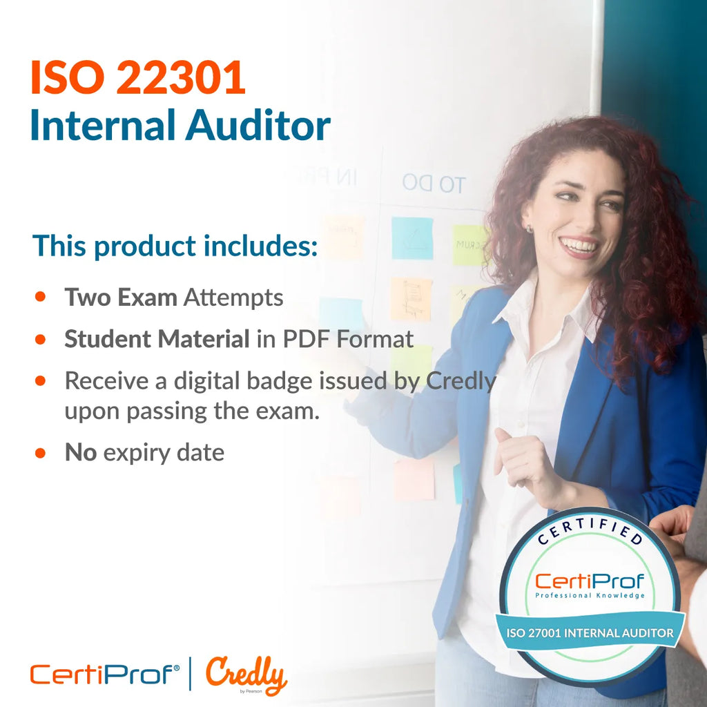 Content description for ISO 22301 Internal Auditor Certification