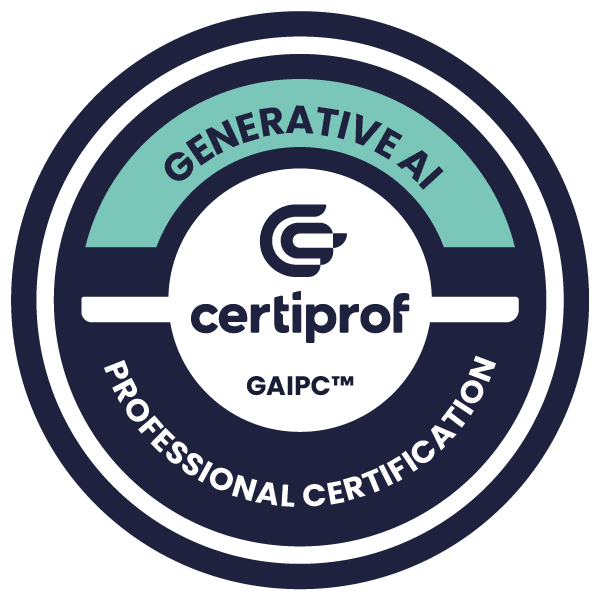 Certificación profesional en inteligencia artificial generativa - GAIPC™