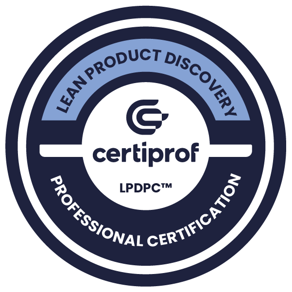 Certificación profesional Lean Product Discovery LPDPC