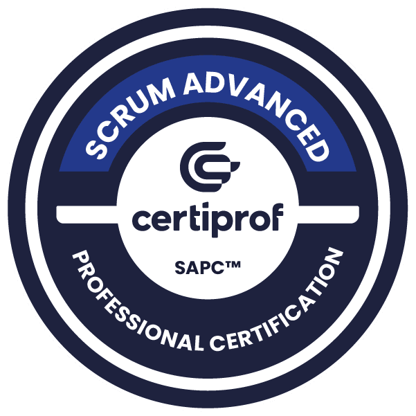 Scrum Advanced Professional Certification (SAPC) - Certiprof 