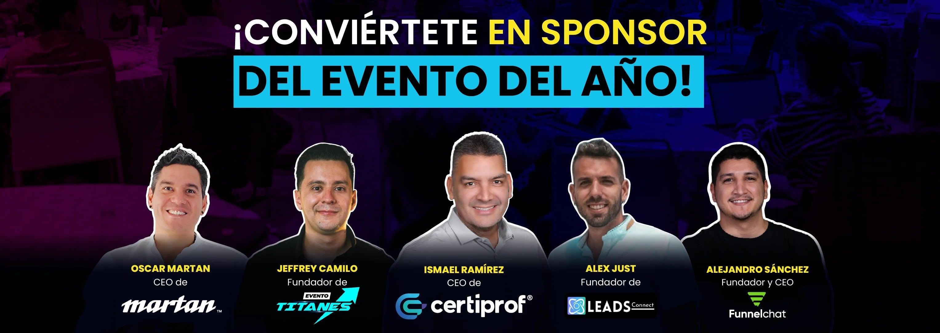 Banner Speaker del certiprof summit