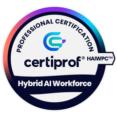 Hybrid AI Workforce Professional Certification badge